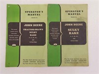John Deere Manuals (Sulky Rake, Sulky Rake)