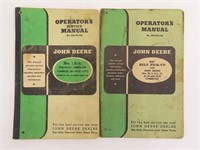 John Deere Manuals (No 12-A Combine, Belt PickUp)