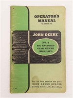 John Deere Manual (No 4 Enclosed Gear Mower)