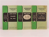 John Deere Manuals (Wagon, Mixer Feeder)