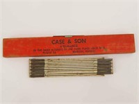 Case & Son Marion Level, Folding Ruler