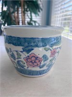 Hand Painted Porcelain Chinese Planter