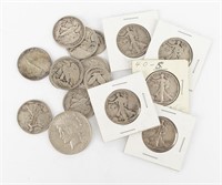 Coin 18 40% Silver Kennedy Half Dollars AU-BU