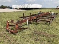 6-Bale Bumper Hitch Hay Trailer