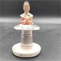 PINK PRAYER LADY SPOON STORAGE