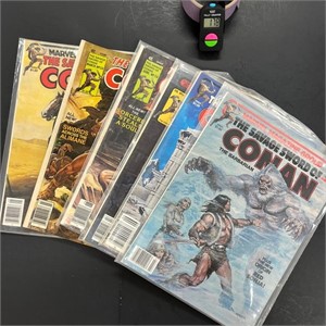 Savage Sword of Conan Lot Mostly in the 50's