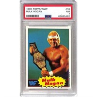 1985 Topps Wwf Hulk Hogan Rc Psa 7