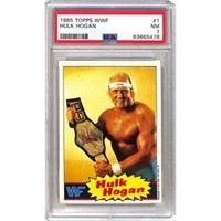 1985 Topps Wwf Hulk Hogan Rc Psa 7