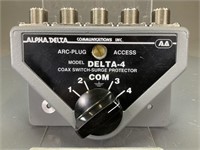 Alpha Delta-4 Coax Switch-Surge Protector