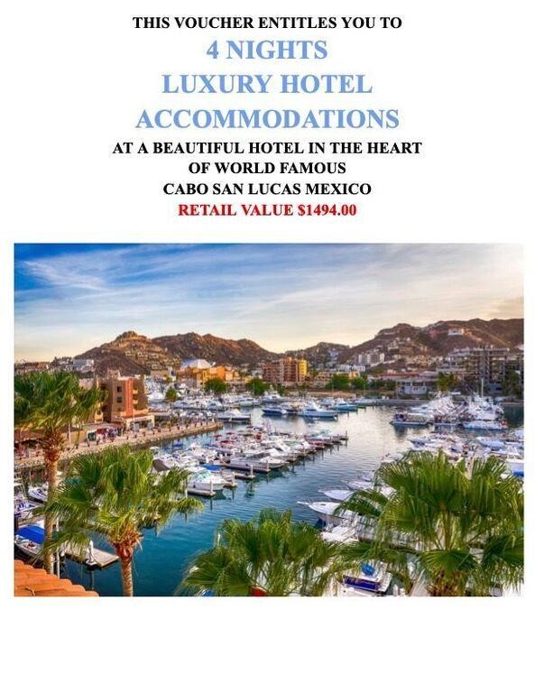 Cabo San Lucas 5 Days / 4 Nights Vacation Package