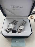 New old stock Geneva watch set classic collection
