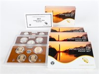 Coin 2013-2014 & 2017-2018 US Mint Proof Sets(4)