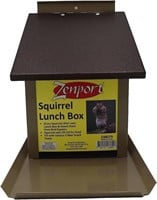 Zenport Squirrel Lunch Box Hopper Bird Feeder