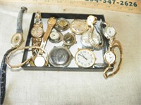 Misc lot of Men and Womens watches, parts