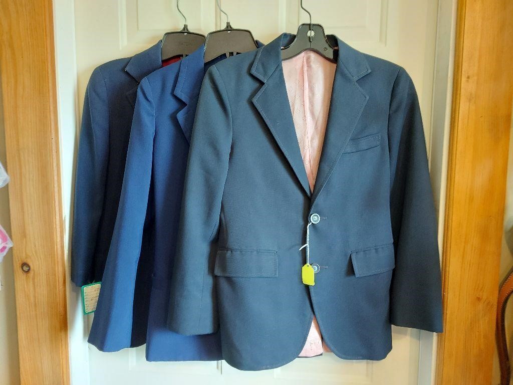 3 Blazers or Boys English Show Jacket?