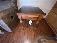 Wood End Table 24"L x 26"W x 24"H