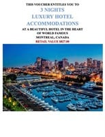 Montreal Canada 4 Days & 3 Nights Vacation Package