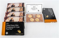 Coin Presidential Proof Sets 2007-2012(6 Sets)