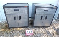 2 Whirlpool Gladiator Storage Cabinets