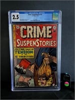 Crime SuspenStories 22 CGC 2.5 Decapitation Cover