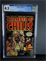 Chamber of Chills 9 CGC 4.5 Bondage Cover