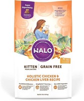 Kitten Dry Food, Chicken & Chicken Liver 10lb Bag