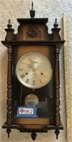 ANTIQUE LINDEN 31 DAY WALL CLOCK