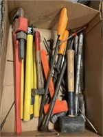 Misc Tools - mallet, pry bars, etc