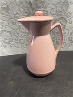 Pink signed pitcher