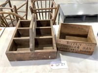 2-Antique Wooded Boxes