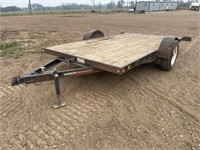 SINGLE AXLE 6X12 TRAILER TILT DECK