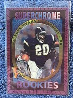 NATRONE MEANS SUPER CHROME ROOKIE CARD