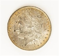 Coin 1884-O Morgan Silver Dollar-BU