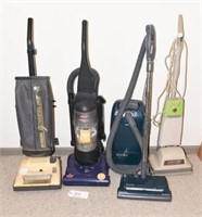 (4) Vacuum cleaners: Eureka Powerline, Bissell