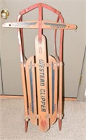 Vintage Western Clipper child’s snow sled