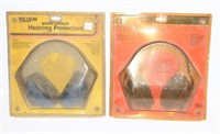 (2) Hearing Protectors in original plastic by