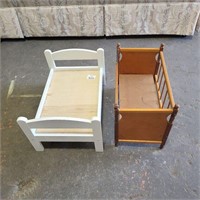 Pair doll beds