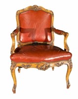 ANTIQUE FRENCH ARM CHAIR