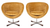Sven Ivar Dysthe for Fora Form Lounge Chairs, Pr