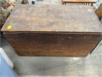 wooden box with lid