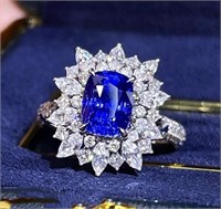 2.7ct Natural Sapphire 18Kt Gold Ring