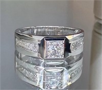 18Kt Gold Natural Diamond Ring