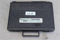 Greenlee Power Finder 2007 Circuit Tracer