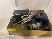 Box with older cameras, and Astoria VR