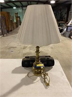 Table lamp with radio. Radio does not have a cord
