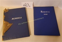 Yearbooks Memoria (Monroe) 48' and 49'