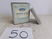 Epsom Salt Can