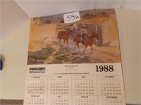 1988 Wausau Papers Calendar