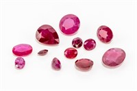 Jewelry Unmounted Rubies 26 cts