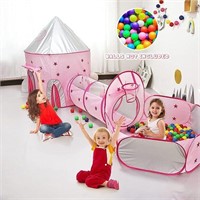 3 in 1 Princess Castle Kids Play Tent  $56